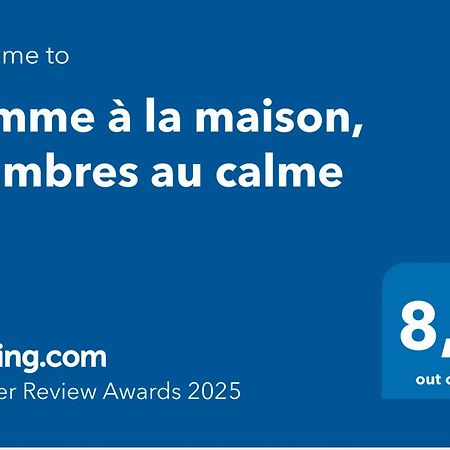 Comme A La Maison, Chambres Au Calme Verrens-Arvey Exterior photo